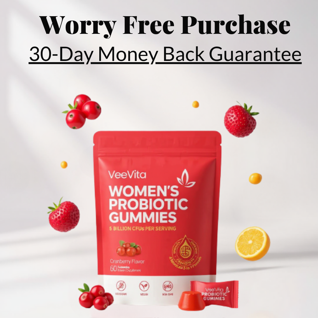 VeeVita® Cranberry Probiotic Gummies